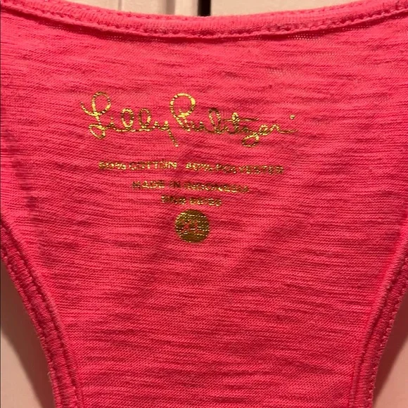 Lilly Pulitzer Pink Tank Top - Picture 2 of 5